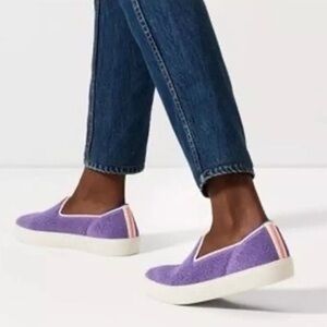 Rothy’s RETIRED Purple Amethyst Sneakers Size 8